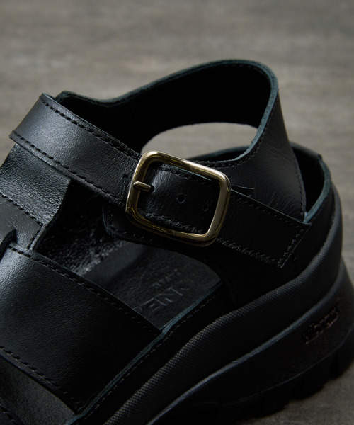 PADRONE(パドローネ)の「PADRONE パドローネ / GURRKHA SHOES with #884C Vibram ビブラムソールレザーグルカシューズ / PU8840-2010(スニーカー・メンズ・ブラック・40/41/42/43)」の10枚目の写真