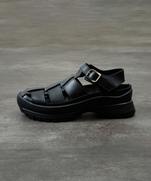 PADRONE(パドローネ)の「PADRONE パドローネ / GURRKHA SHOES with #884C Vibram ビブラムソールレザーグルカシューズ / PU8840-2010(スニーカー・メンズ・ブラック・40/41/42/43)」の11枚目の写真