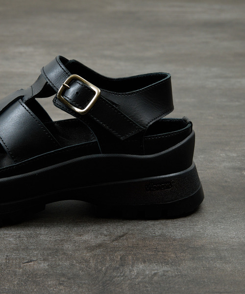 PADRONE(パドローネ)の「PADRONE パドローネ / GURRKHA SHOES with #884C Vibram ビブラムソールレザーグルカシューズ / PU8840-2010(スニーカー・メンズ・ブラック・40/41/42/43)」の12枚目の写真