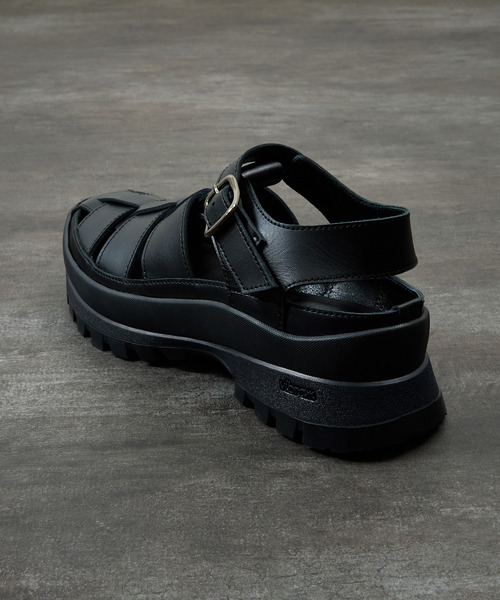 PADRONE(パドローネ)の「PADRONE パドローネ / GURRKHA SHOES with #884C Vibram ビブラムソールレザーグルカシューズ / PU8840-2010(スニーカー・メンズ・ブラック・40/41/42/43)」の13枚目の写真