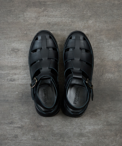 PADRONE(パドローネ)の「PADRONE パドローネ / GURRKHA SHOES with #884C Vibram ビブラムソールレザーグルカシューズ / PU8840-2010(スニーカー・メンズ・ブラック・40/41/42/43)」の17枚目の写真