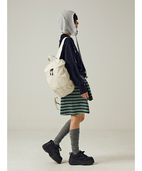 Salad bowls（サラダボール）の「500 Lip Light Backpack [BEIGE]（バックパック/リュック・レディース・Beige・FREE）」の7枚目の写真