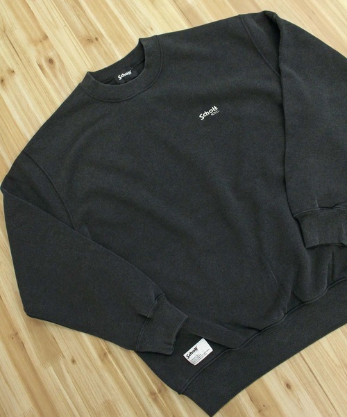 Schott(ショット)の「FADE KEEP IT ORIGINAL CREW SWEAT(スウェット・メンズ・ネイビー/レッド/ブラック・XXL/XL/L/M)」の10枚目の写真