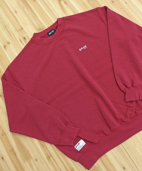 Schott(ショット)の「FADE KEEP IT ORIGINAL CREW SWEAT(スウェット・メンズ・ネイビー/レッド/ブラック・XXL/XL/L/M)」の16枚目の写真