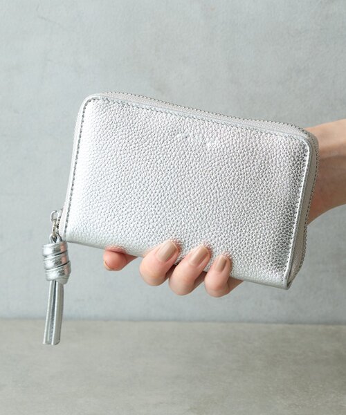 BIRTHDAY BAR（バースデイバー）の「本革 コンパクトウォレット B7サイズ 財布（財布・レディース・ゴールド/グリーン/シルバー/ブラック・0）」の10枚目の写真