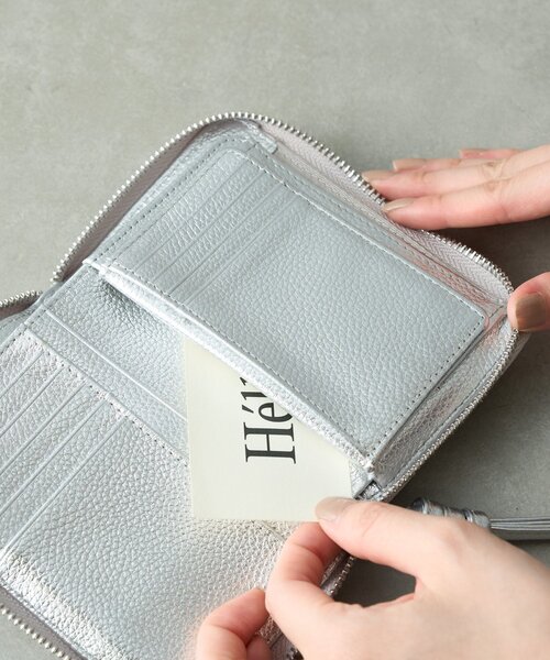 BIRTHDAY BAR（バースデイバー）の「本革 コンパクトウォレット B7サイズ 財布（財布・レディース・ゴールド/グリーン/シルバー/ブラック・0）」の19枚目の写真