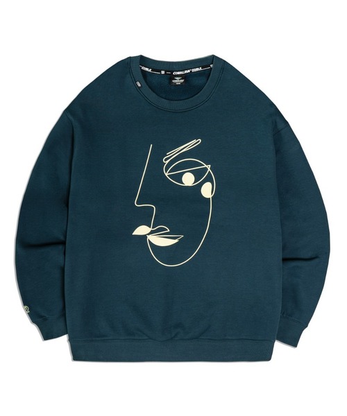CORALIAN(コラリアン)の「モダンフェイス 裏起毛 スウェット(スウェット・レディース・その他・S/M/L/2XL/XL/4XL/XS/3XL)」の1枚目の写真