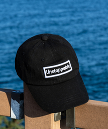 UNSTOPPABLE（アンストッパブル）の「Authentic Box Logo - Cotton Ball Cap Black and White（キャップ）」