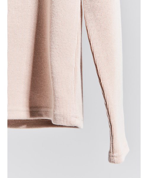 GOZER（ゴーザー）の「SAKA LONG SLEEVES_BEIGE（Tシャツ/カットソー・メンズ・ベージュ・MEDIUM/LARGE/X-LARGE/XX-LARGE）」の3枚目の写真