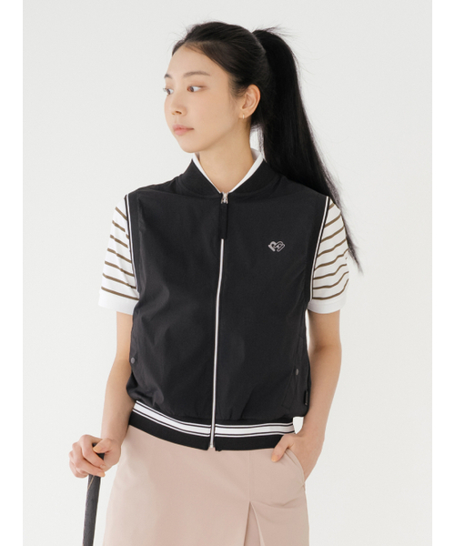 NITINA(ニティナ)の「軽量)サマーウィンドベストBK(ベスト・レディース・ブラック・SMALL/MEDIUM)」の1枚目の写真