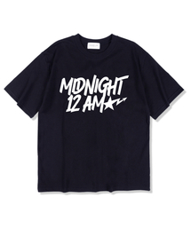 MIDNIGHT12AM（ミッドナイト12エーエム）の「スターポイント 半袖Tシャツ ネイビー（Tシャツ/カットソー）」