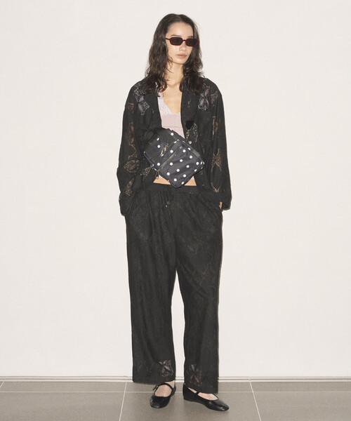 OUTDOOR PRODUCTS（アウトドアプロダクツ）の「OUTDOOR PRODUCTS × Firsthand/アウトドアプロダクツ 別注 ショルダーハンドバッグ（ショルダーバッグ・レディース・グリーン/ドット/レッド/ピンク・ONE SIZE）」の9枚目の写真