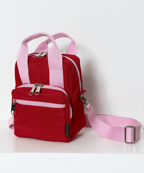 OUTDOOR PRODUCTS（アウトドアプロダクツ）の「OUTDOOR PRODUCTS × Firsthand/アウトドアプロダクツ 別注 ショルダーハンドバッグ（ショルダーバッグ・レディース・グリーン/ドット/レッド/ピンク・ONE SIZE）」の16枚目の写真