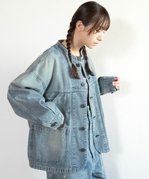 URCH RNA（アーチ アールエヌエー）の「J2176 フレンチワークのマルシェジャケット（デニムジャケット）」