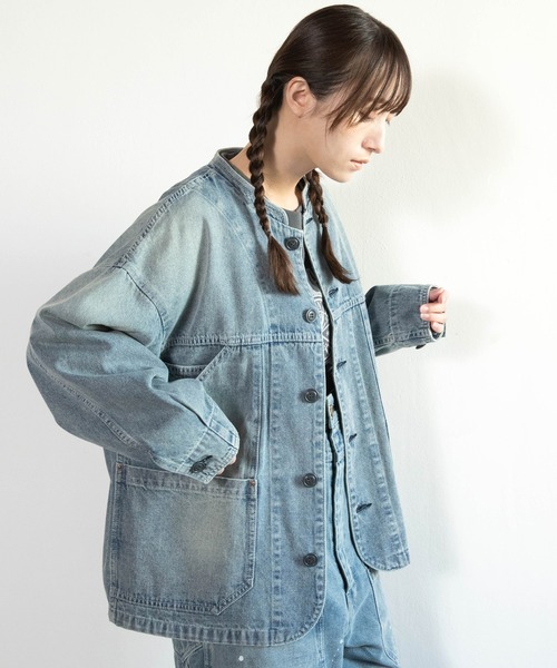 J2176 フレンチワークのマルシェジャケット（デニムジャケット）｜URCH