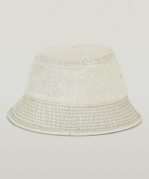 G-STAR（ジースター）の「ORIGINALS BUCKET HAT/ヴィンテージライクウォッシュド加工ブランドロゴデニムバケットハット（キャスケット・メンズ・グレー系その他・LARGE/MEDIUM）」の3枚目の写真