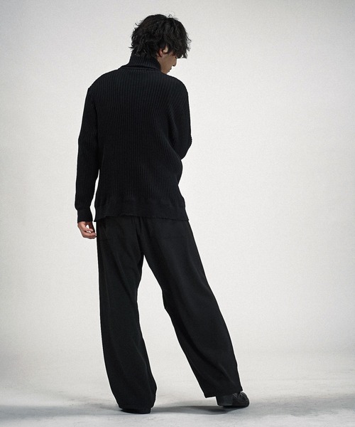NO ID.(ノーアイディ)の「【NO ID.】Napoleon Drivers Knit Cardigan / ナポレオン ドライバーズ ニット カーディガン(カーディガン/ボレロ・メンズ・ブラック/グレー/その他23・ONE SIZE)」の13枚目の写真