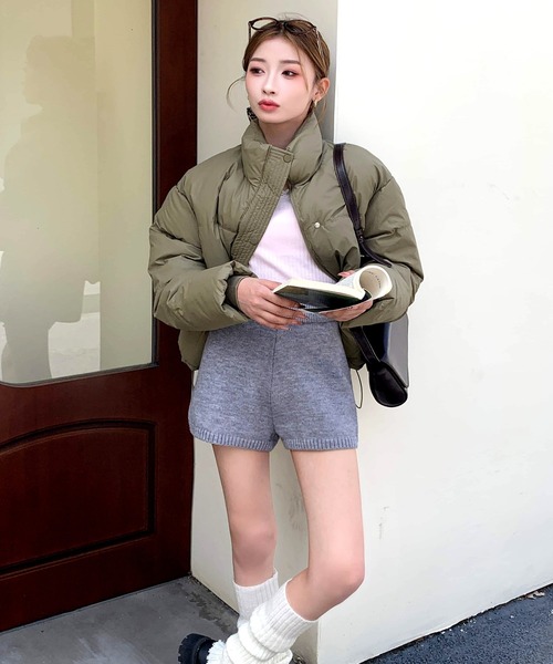 inst.ALL(インストール)の「春も使える!ニットショートパンツ(その他パンツ・レディース・ブラック/グレー・M)」の17枚目の写真