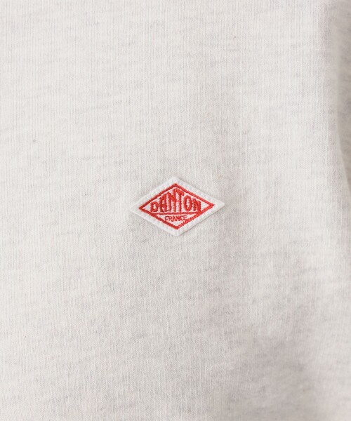 DANTON(ダントン)の「DANTON / ドット釦 クルーネック カーディガン(カーディガン/ボレロ・レディース・ナチュラル/レッド/ネイビー・36)」の7枚目の写真