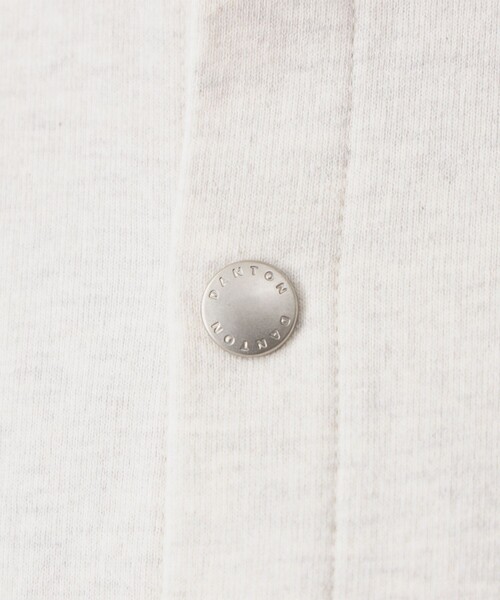 DANTON(ダントン)の「DANTON / ドット釦 クルーネック カーディガン(カーディガン/ボレロ・レディース・ナチュラル/レッド/ネイビー・36)」の8枚目の写真