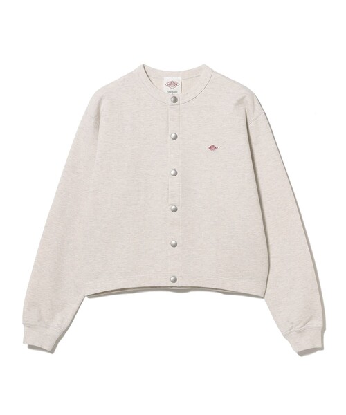 DANTON(ダントン)の「DANTON / ドット釦 クルーネック カーディガン(カーディガン/ボレロ・レディース・ナチュラル/レッド/ネイビー・36)」の10枚目の写真