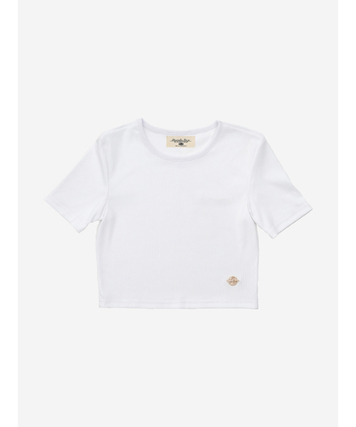 DECEMBER TEN(ディセンバーテン)の「リップショートスリーブTシャツホワイト(Tシャツ/カットソー・レディース・ホワイト・FREE)」の3枚目の写真