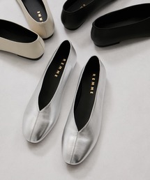 REMME | 【REMME/レメ】SHEEP LEATHERフラットシューズ(パンプス)