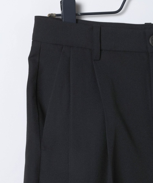 JEANASIS(ジーナシス)の「【SET UP対応】2タックハーフパンツ/638834(スラックス・レディース・ブラック/ブラウン・FREE)」の3枚目の写真