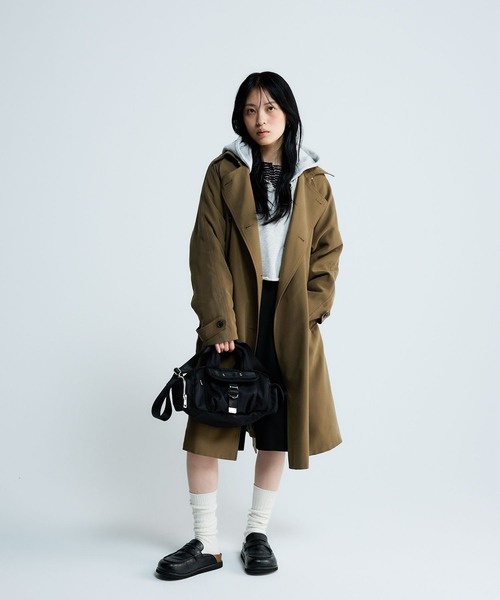 JEANASIS(ジーナシス)の「【SET UP対応】2タックハーフパンツ/638834(スラックス・レディース・ブラック/ブラウン/ネイビー系・FREE)」の21枚目の写真