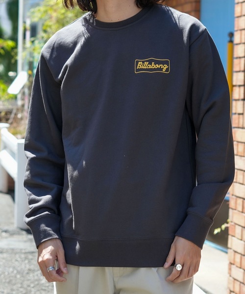 BILLABONG(ビラボン)の「BILLABONG メンズ SIGN トレーナー 【2026年春夏モデル】(スウェット・メンズ・ブラック/クリーム/シャーベット・LARGE/MEDIUM/X-LARGE)」の9枚目の写真
