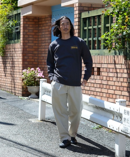 BILLABONG(ビラボン)の「BILLABONG メンズ SIGN トレーナー 【2026年春夏モデル】(スウェット・メンズ・ブラック/クリーム/シャーベット・LARGE/MEDIUM/X-LARGE)」の4枚目の写真