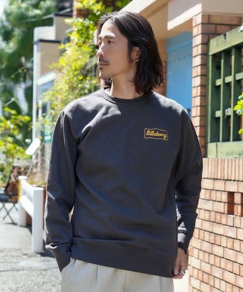 BILLABONG(ビラボン)の「BILLABONG メンズ SIGN トレーナー 【2026年春夏モデル】(スウェット・メンズ・ブラック/クリーム/シャーベット・LARGE/MEDIUM/X-LARGE)」の6枚目の写真