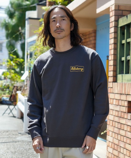 BILLABONG(ビラボン)の「BILLABONG メンズ SIGN トレーナー 【2026年春夏モデル】(スウェット・メンズ・ブラック/クリーム/シャーベット・LARGE/MEDIUM/X-LARGE)」の7枚目の写真