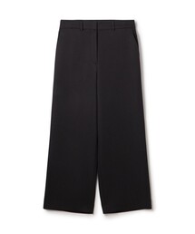 パウダリーストレッチツイル セミワイドパンツ