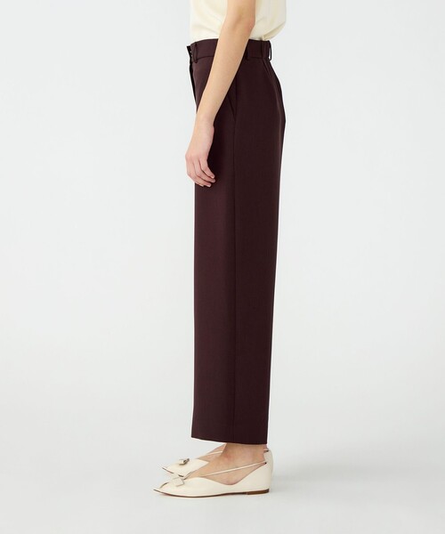 BALLSEY(ボールジィ)の「パウダリーストレッチツイル セミワイドパンツ(その他パンツ・レディース・ホワイト/ダークブラウン/ダークグレー・34/36/38/32)」の14枚目の写真