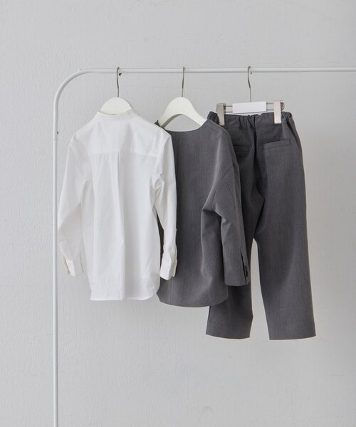 CIAOPANIC TYPY（チャオパニックティピー）の「【KIDS】【フォーマル・セレモニー】洗える 蝶ネクタイ付きシャツセット（シャツ/ブラウス・キッズ・ホワイト・SMALL/MEDIUM）」の17枚目の写真