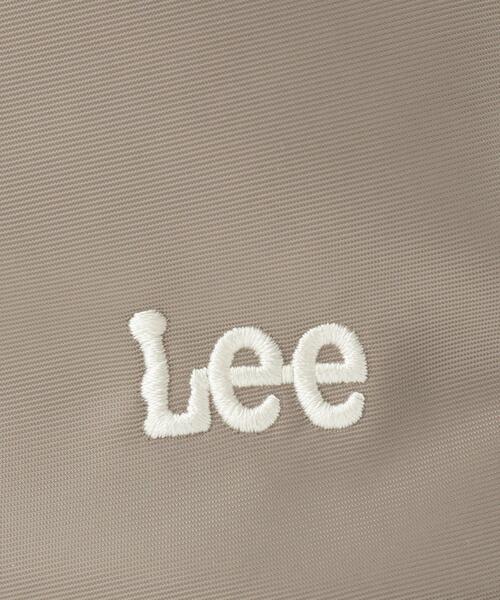 Lee(リー)の「【Lee別注/撥水】巾着ショルダーバッグ(ショルダーバッグ・レディース・グレー/ブラック/ナチュラル/ピンク系/アイボリー系7/ピンク系1・00)」の14枚目の写真