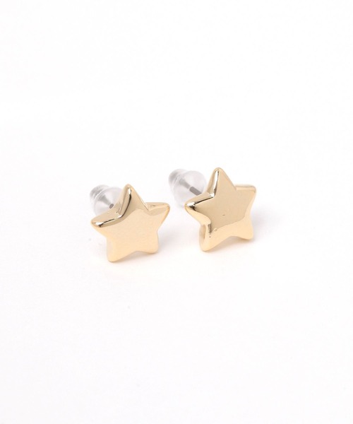 niko and...(ニコアンド)の「メタルスターピアス(ピアス(両耳用)・レディース・グレー/イエロー・0)」の6枚目の写真