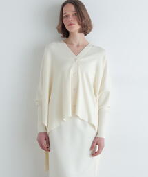 LE PHIL（ルフィル）の「◆スクエアニットカーデ（カーディガン/ボレロ）」