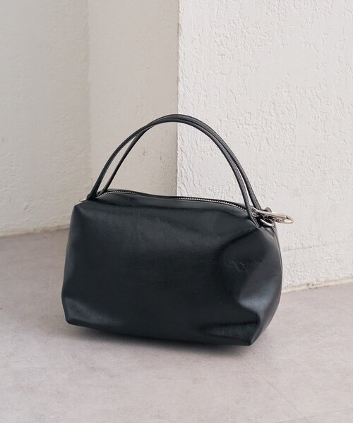 mystic（ミスティック）の「チャーム付きダブルハンドルミニＢＡＧ（トートバッグ・レディース・キャメル/ブラック・ONE SIZE）」の10枚目の写真