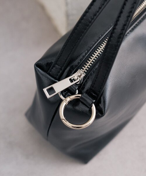 mystic（ミスティック）の「チャーム付きダブルハンドルミニＢＡＧ（トートバッグ・レディース・キャメル/ブラック・ONE SIZE）」の13枚目の写真