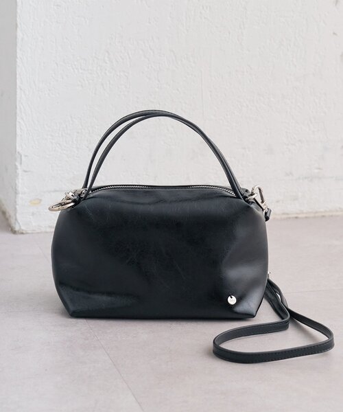 mystic（ミスティック）の「チャーム付きダブルハンドルミニＢＡＧ（トートバッグ・レディース・キャメル/ブラック・ONE SIZE）」の16枚目の写真