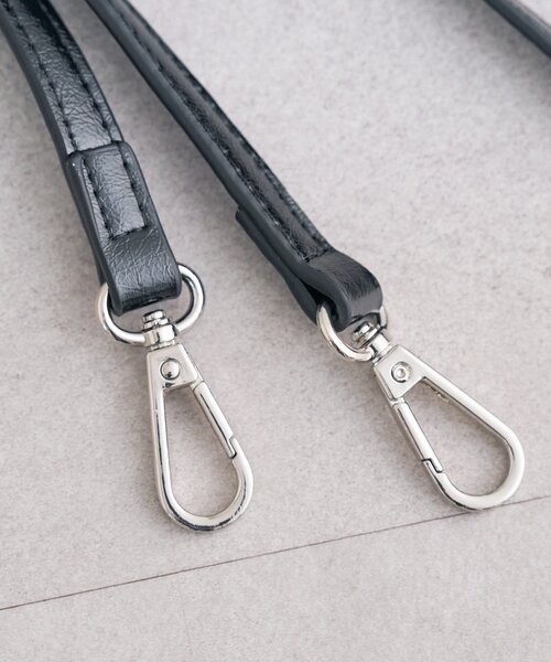 mystic（ミスティック）の「チャーム付きダブルハンドルミニＢＡＧ（トートバッグ・レディース・キャメル/ブラック・ONE SIZE）」の18枚目の写真