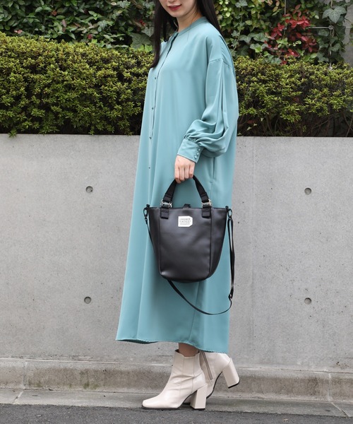 FREDRIK PACKERS(フレドリックパッカーズ)の「【FREDRIK PACKERS】EC限定 MISSION TOTE XS ECO LEATHER limited/ショルダーバッグ/ミニショルダー/ミニトート/手提げ(ショルダーバッグ・レディース・ブラック・FREE)」の11枚目の写真