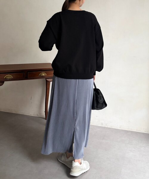 Chez toi（シェトワ）の「ニュアンスゴールドボタンカーディガン（カーディガン/ボレロ・レディース・ブルー/ブラック/アイボリー/ライム・FREE）」の12枚目の写真