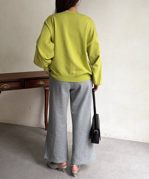 Chez toi（シェトワ）の「ニュアンスゴールドボタンカーディガン（カーディガン/ボレロ・レディース・ブルー/ブラック/アイボリー/ライム・FREE）」の20枚目の写真