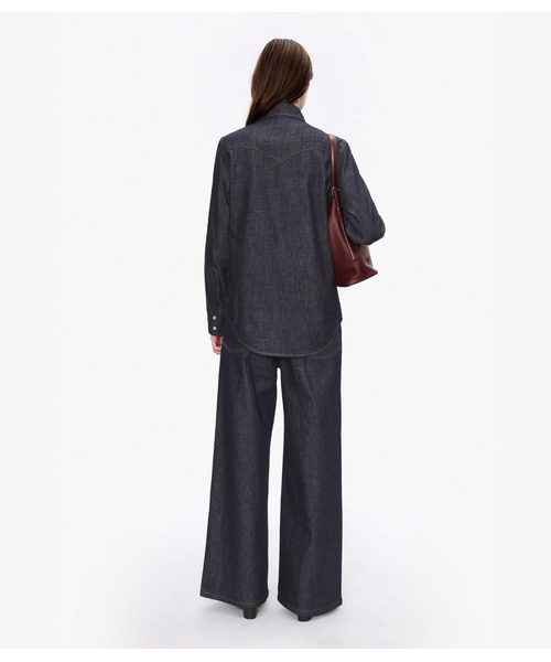 A.P.C.（アーペーセー）の「CHEMISE WESTERN（シャツ/ブラウス・レディース・インディゴブルー・34/36/38）」の3枚目の写真