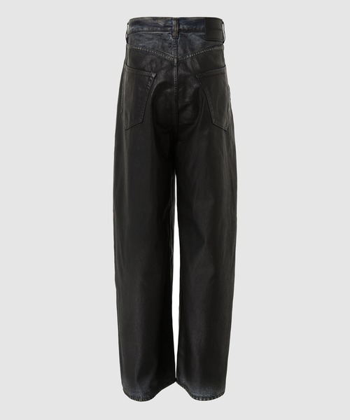 Acne Studios（アクネストゥディオズ）の「Acne Studios 2023 U Charcoal Leather（デニムパンツ・メンズ・ブラック・M/M）」の2枚目の写真