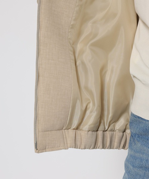 BABYLONE（バビロン）の「ライトボンディングブルゾン（ブルゾン・レディース・ベージュ/チャコール・フリー）」の3枚目の写真