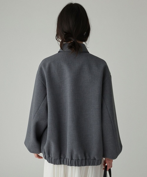 BABYLONE（バビロン）の「ライトボンディングブルゾン（ブルゾン・レディース・ベージュ/チャコール・フリー）」の10枚目の写真